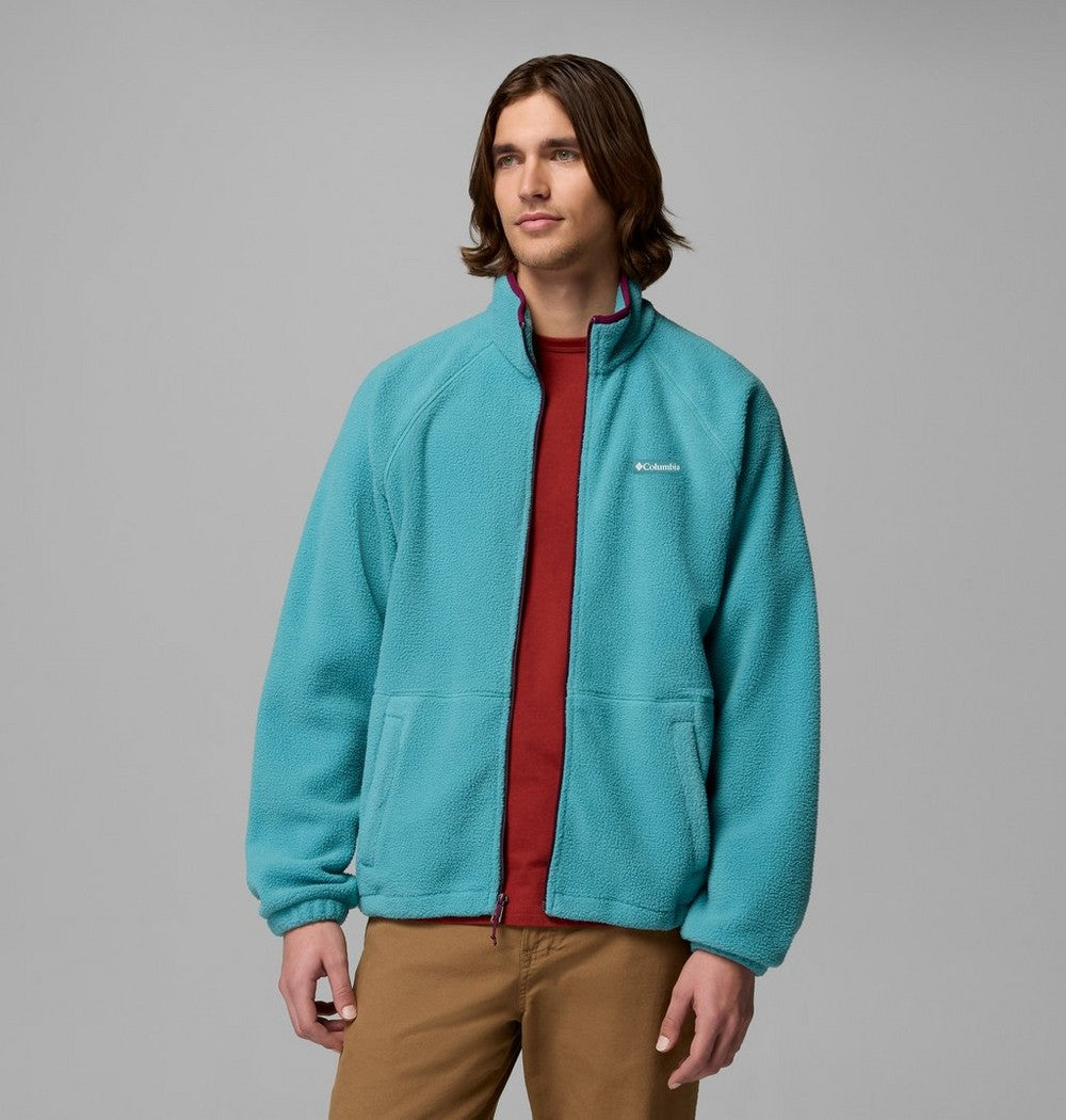 Men's Full-Zip Fleece Jacket - Sage