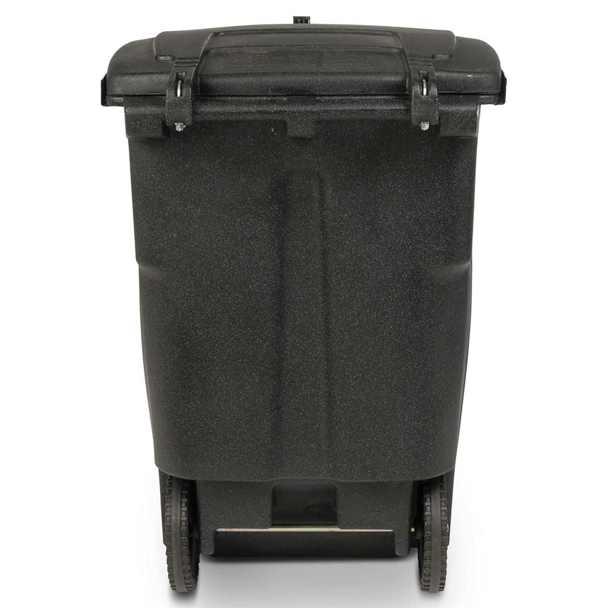 Toter Wheeled Trash Can, 96 Gallon, Black