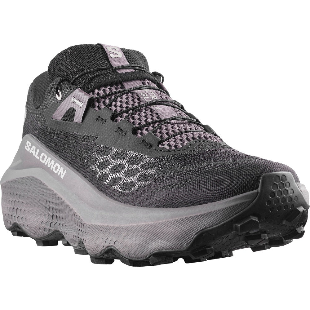 Men's Cushioned Trail Running Shoes - Black