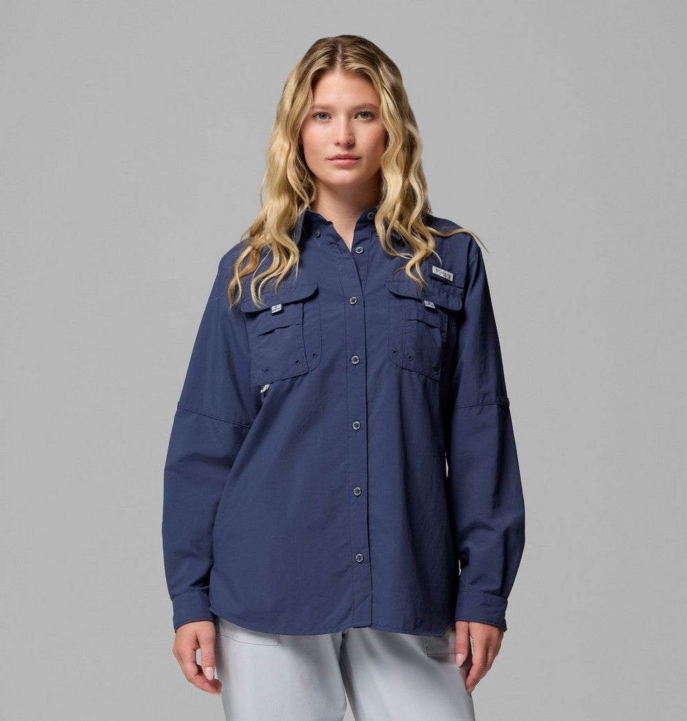 Women's Long Sleeve Fishing Shirt - Pink