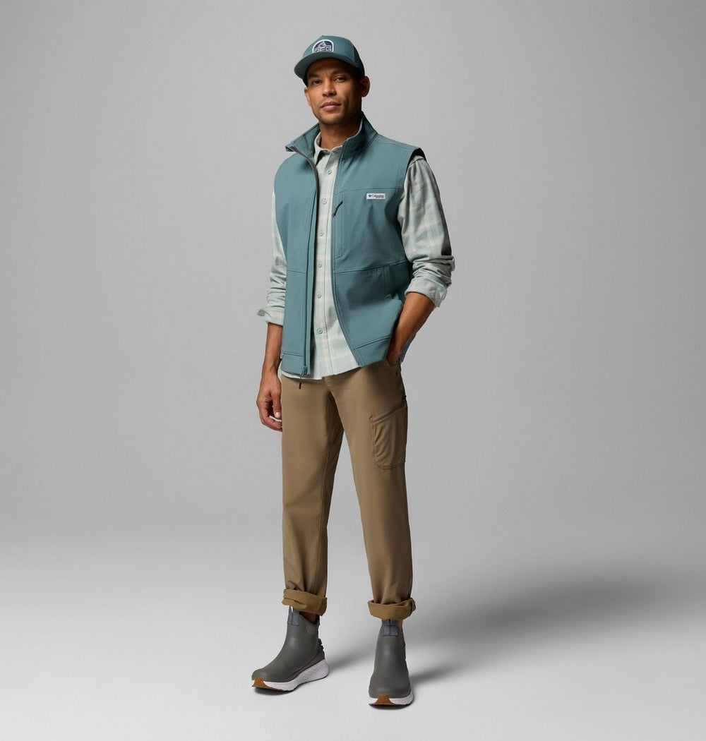 Men's Water-Repellent Stretch Vest - Gray
