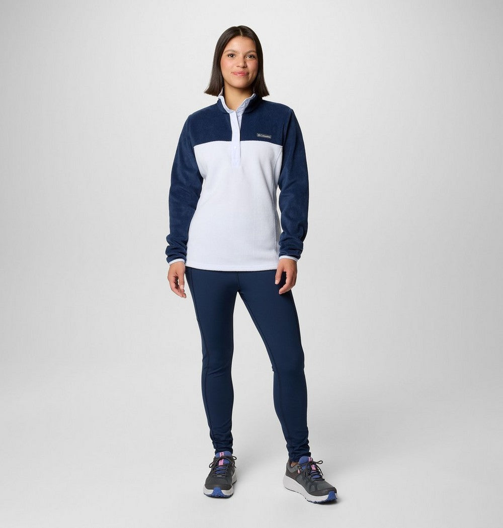 Women's Half-Snap Fleece Pullover - Navy