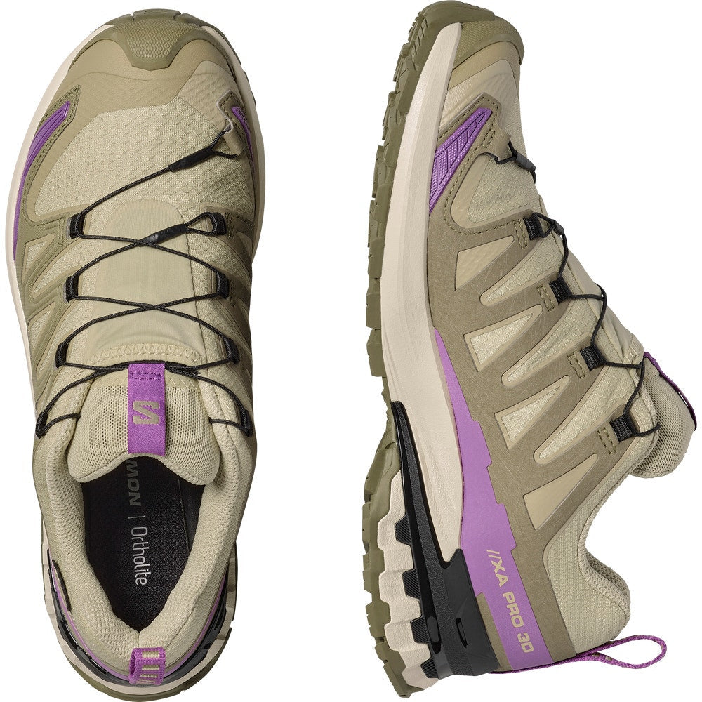 Women's Waterproof Trail Running Shoes - Gray