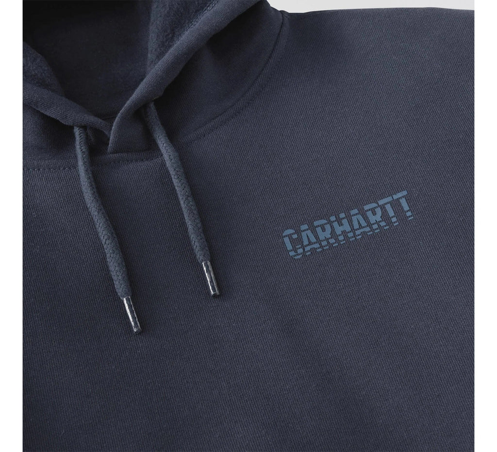 Men's Graphic Hooded Sweatshirt - Olive