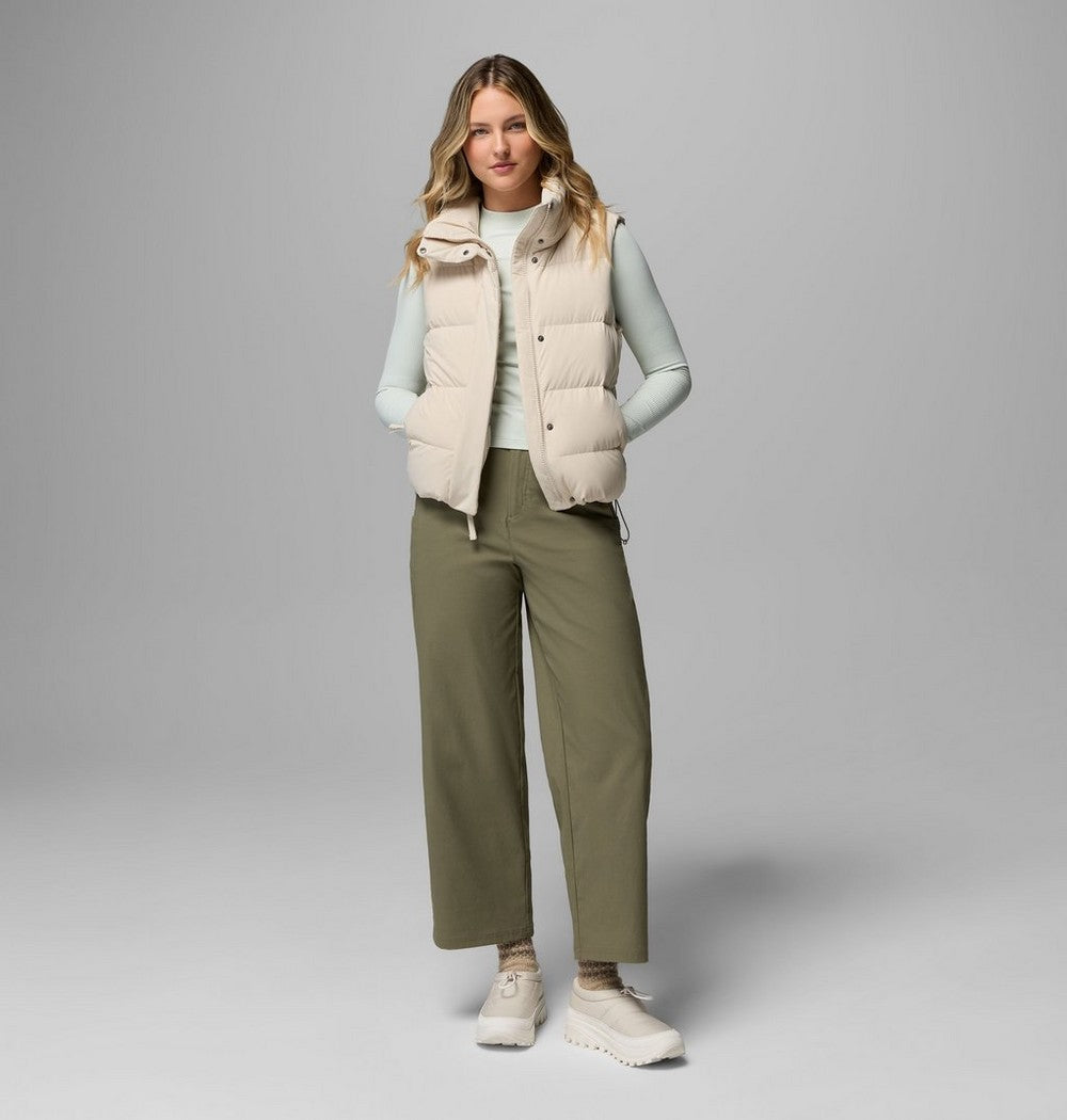Women's Stretch Wide-Leg Pants - Green