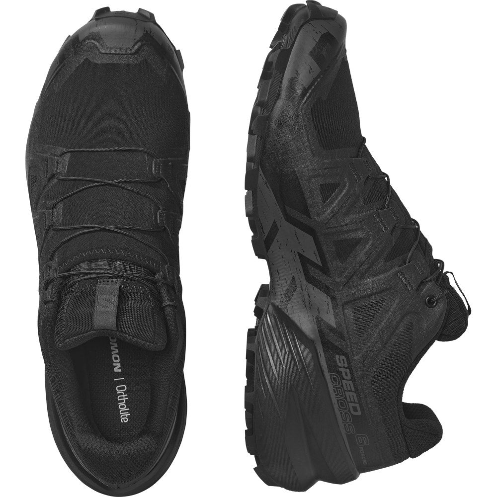 Unisex Wide Tactical Trail Shoes - Black