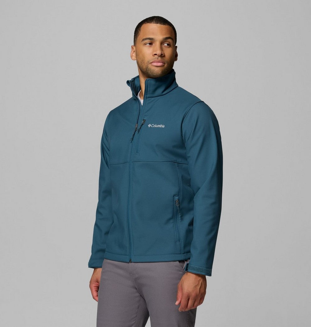 Men's Water-Resistant Softshell Jacket - Spice
