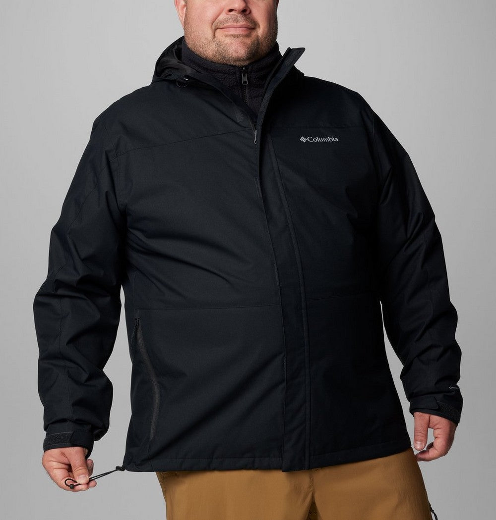 Men's Big 3-In-1 Waterproof Jacket - Green