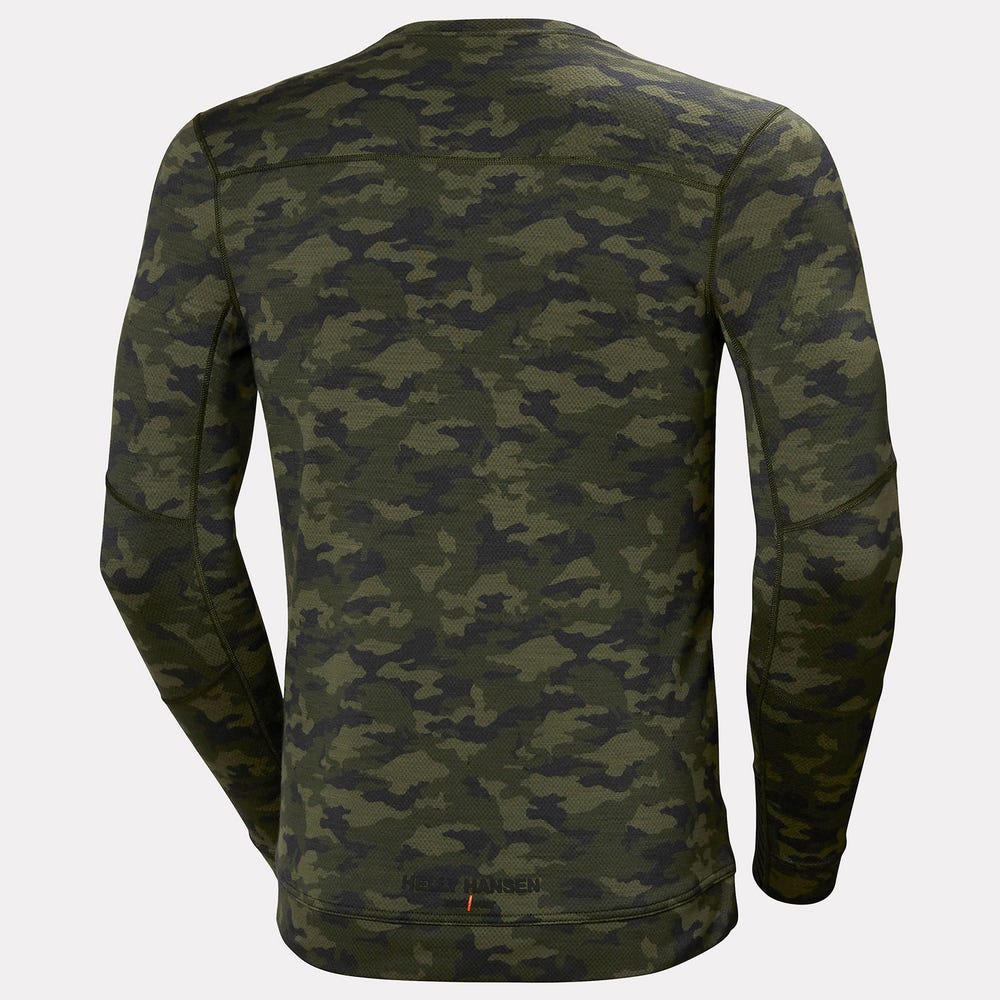 Merino Blend Thermal Crewneck - Camo