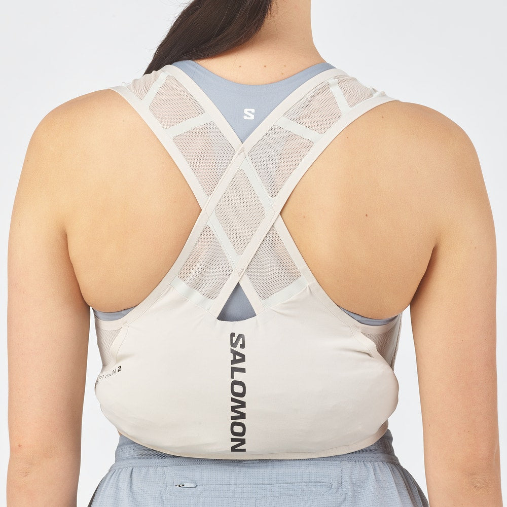 Unisex Running Hydration Vest With Flasks