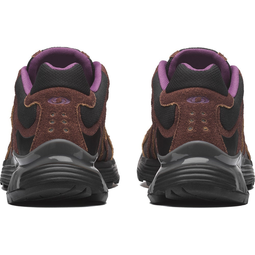 Vintage-Inspired Trail Sneaker - Brown
