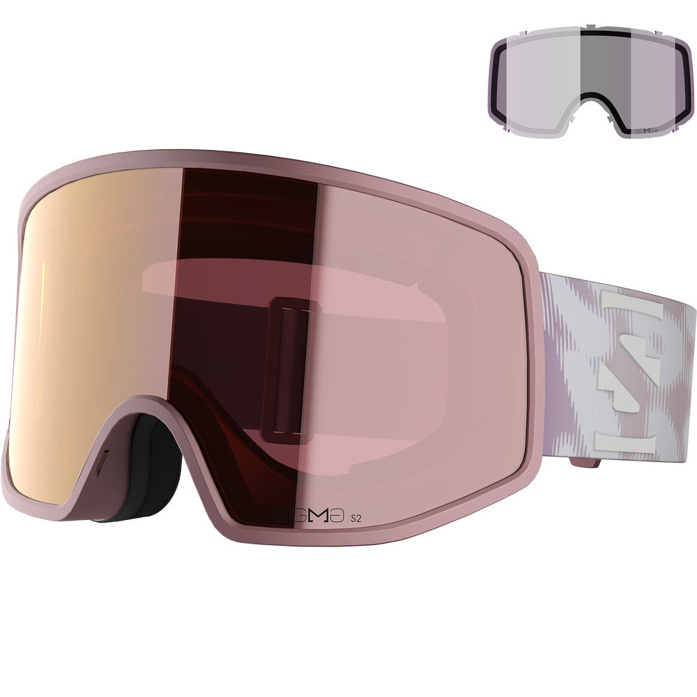 Snow Goggles With Extra Lens - Marshmallow