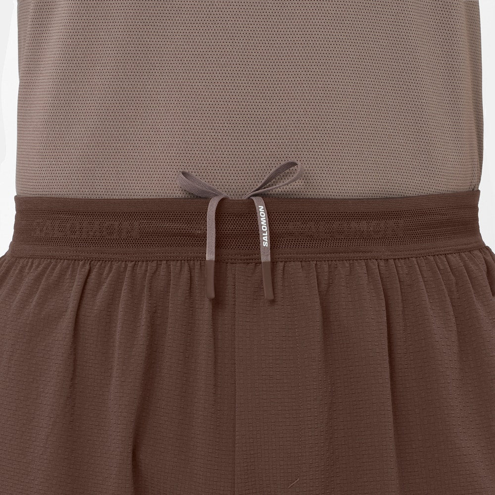 Men's 7-Inch Running Shorts - Burnt Umber