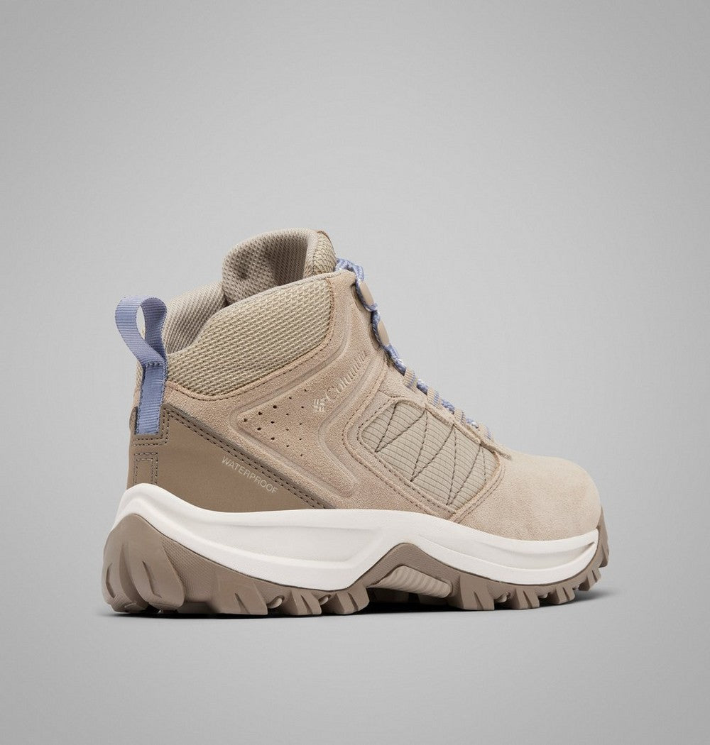 Women's Wide Waterproof Suede Hiking Shoe