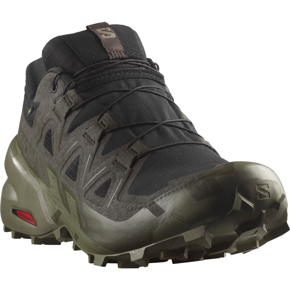 Men's Waterproof Trail Running Shoes - Black