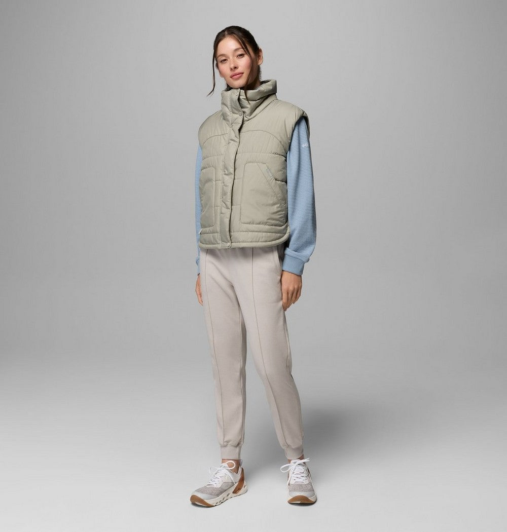 Women's Water-Resistant Insulated Vest - Blue