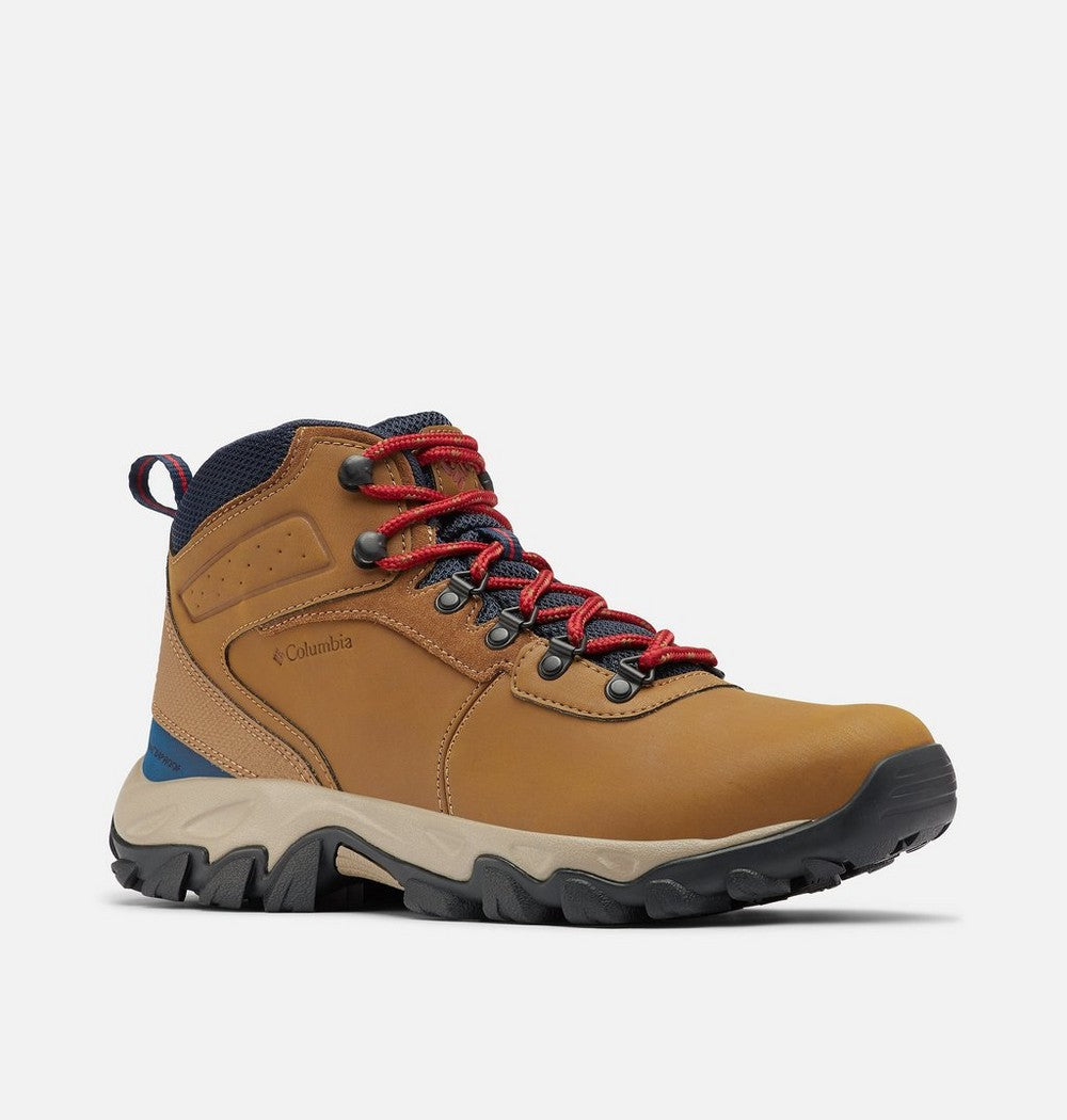 Men's Waterproof Hiking Boots - Tan Blue