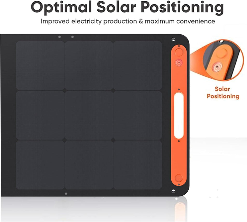 Jackery Bifacial Portable Solar Panel, 200W, IP68 - SolarSaga 200W