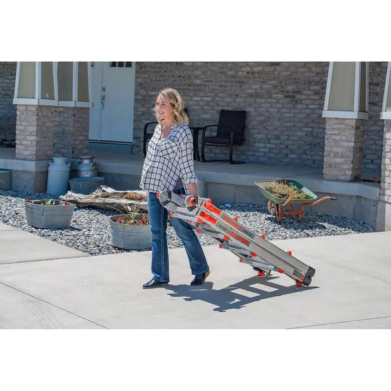 Little Giant Velocity 17-Foot Multi-Position Ladder - Type 1A Duty Rating, Aluminum Construction