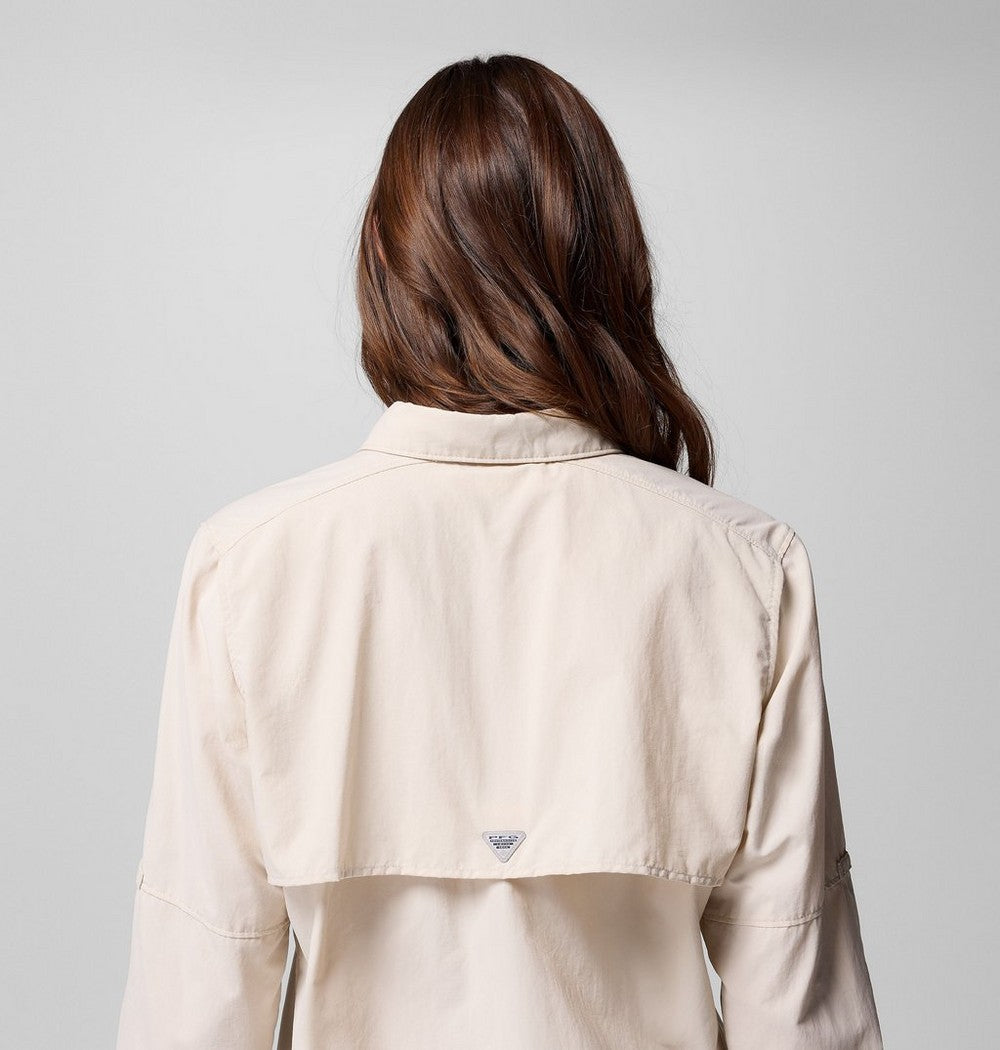 Women's Long Sleeve Fishing Shirt - Pink