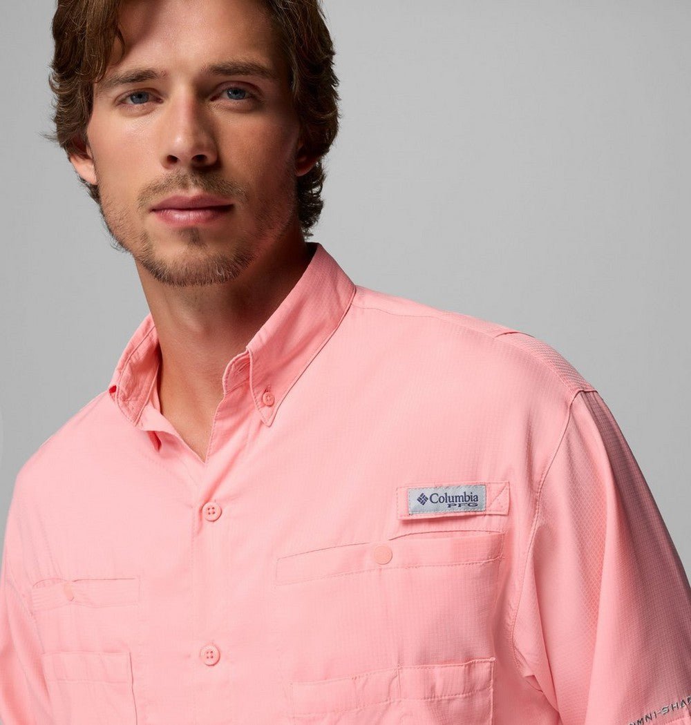 Men's Long-Sleeve Fishing Shirt - Teal