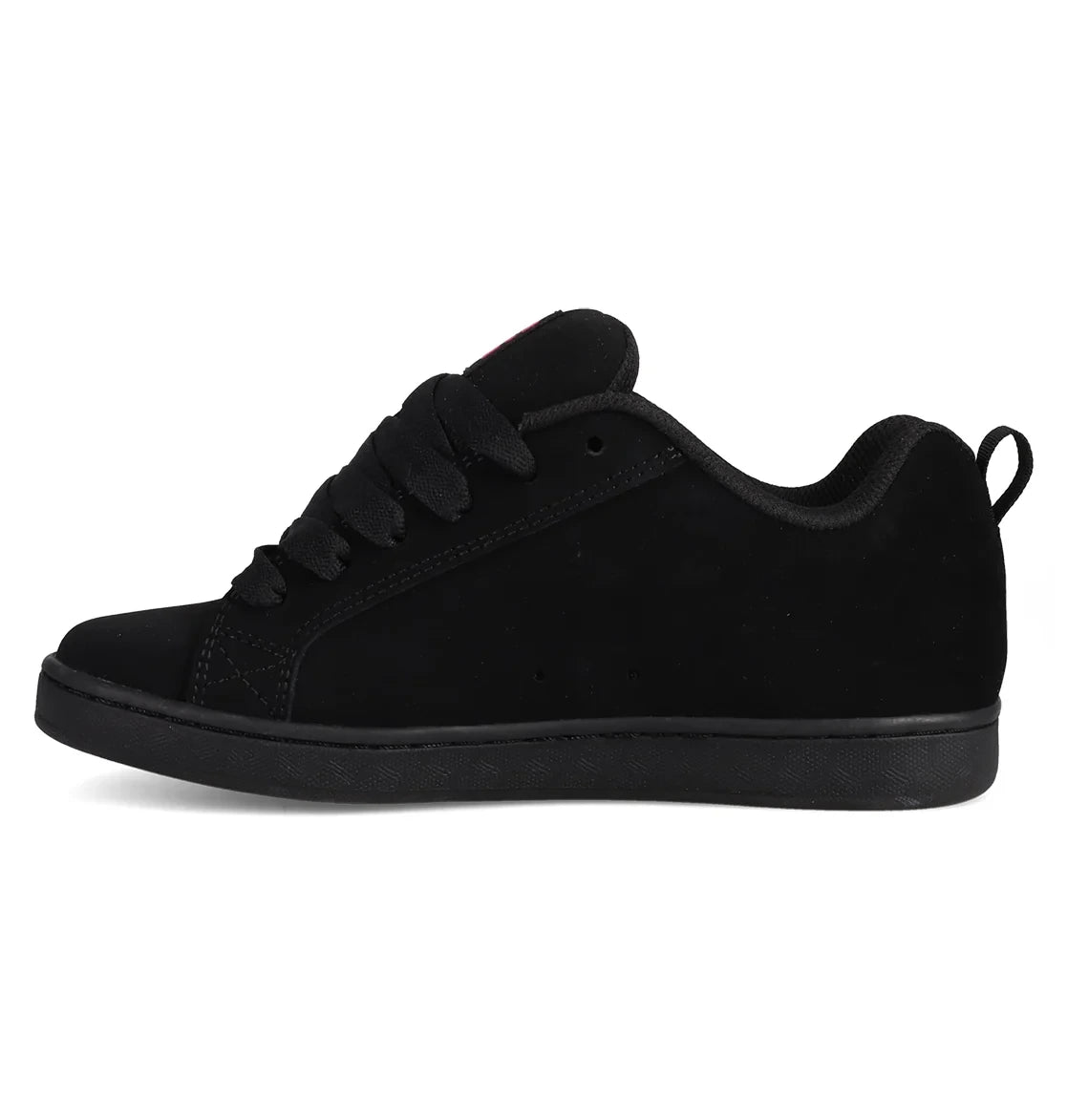 Women's Padded Cupsole Sneakers - Black White Pink