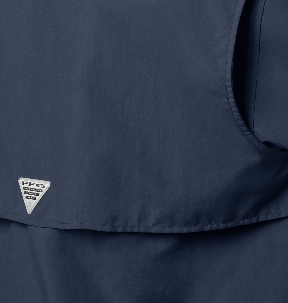 Men's Tall Long-Sleeve Vented Fishing Shirt - Gray