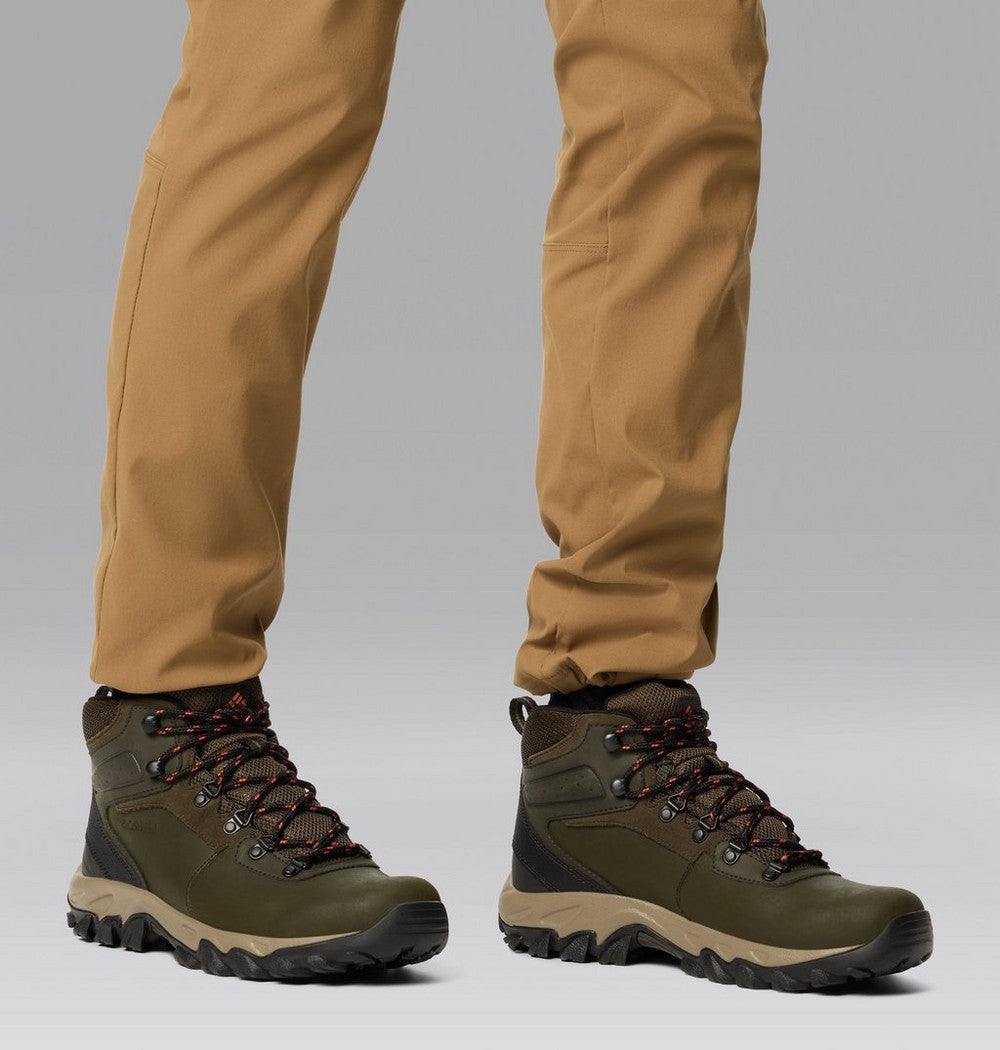 Men's Waterproof Hiking Boots - Tan Blue