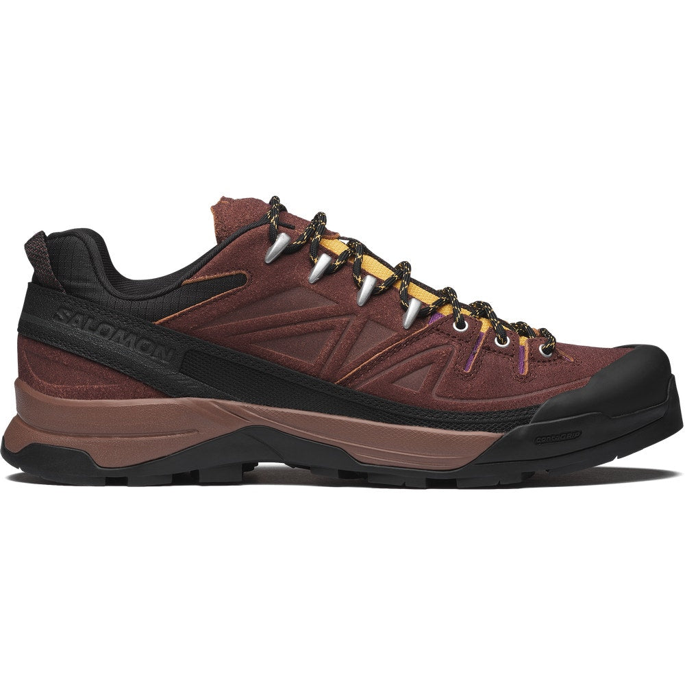 Leather And Ripstop Trail Sneaker