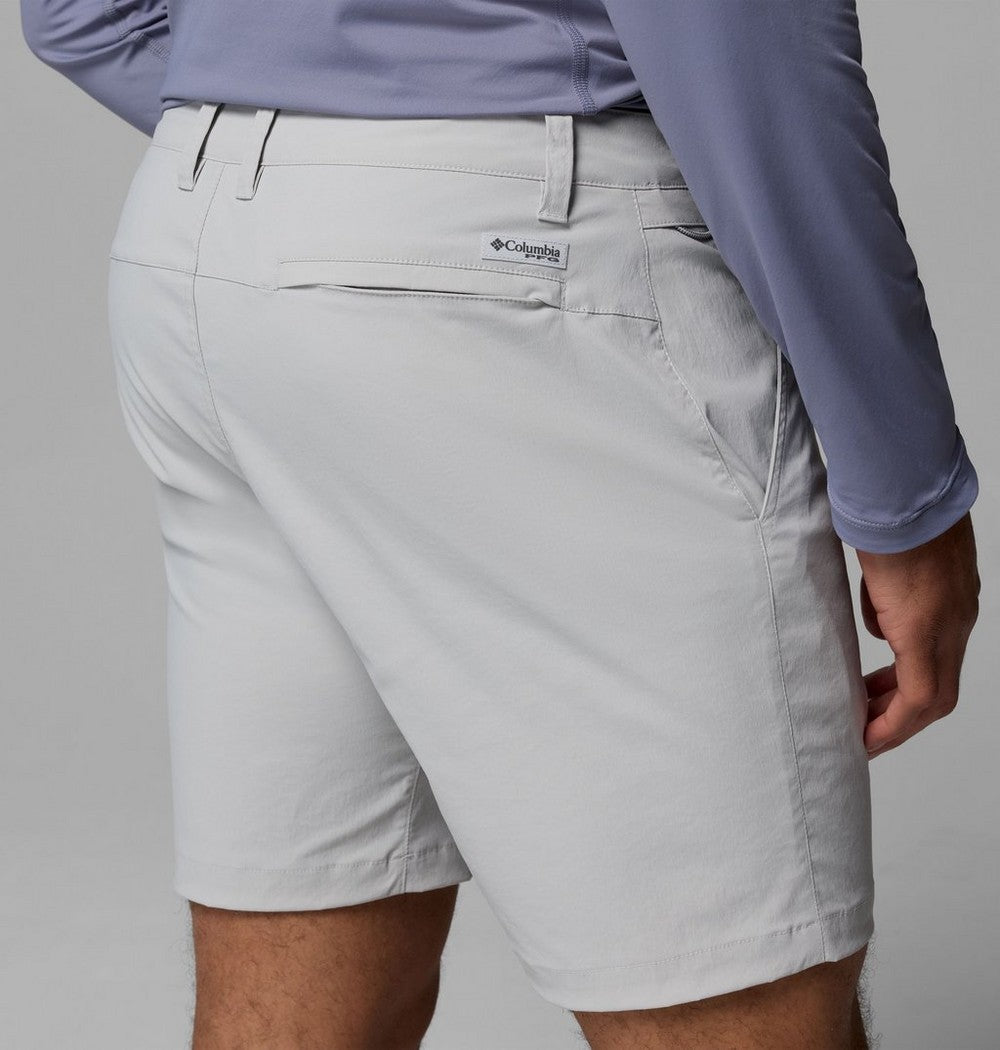 Men's Stretch Fishing Shorts - Cool Grey
