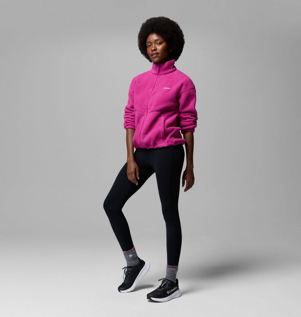 Women's Full-Zip Fleece Jacket - Tobacco