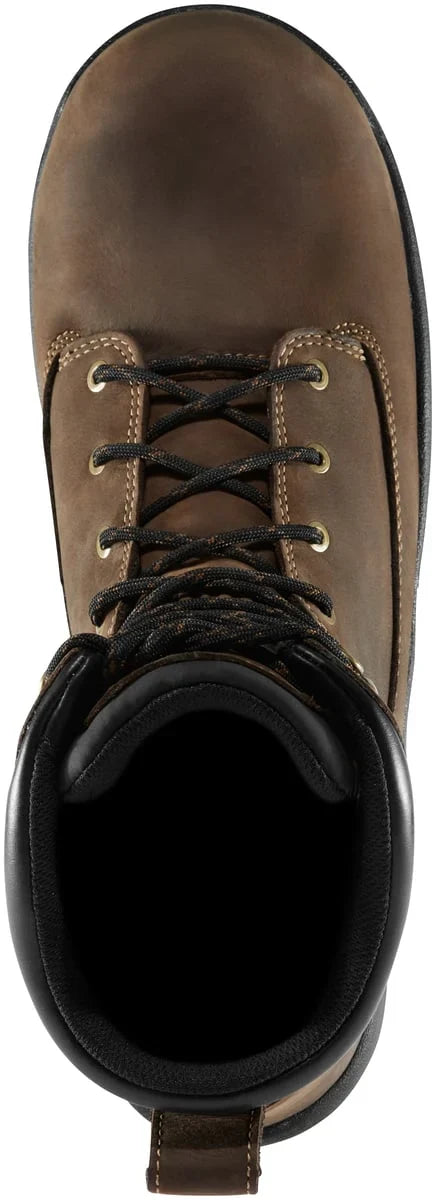 Men's 8-Inch Insulated Waterproof Work Boot - Brown