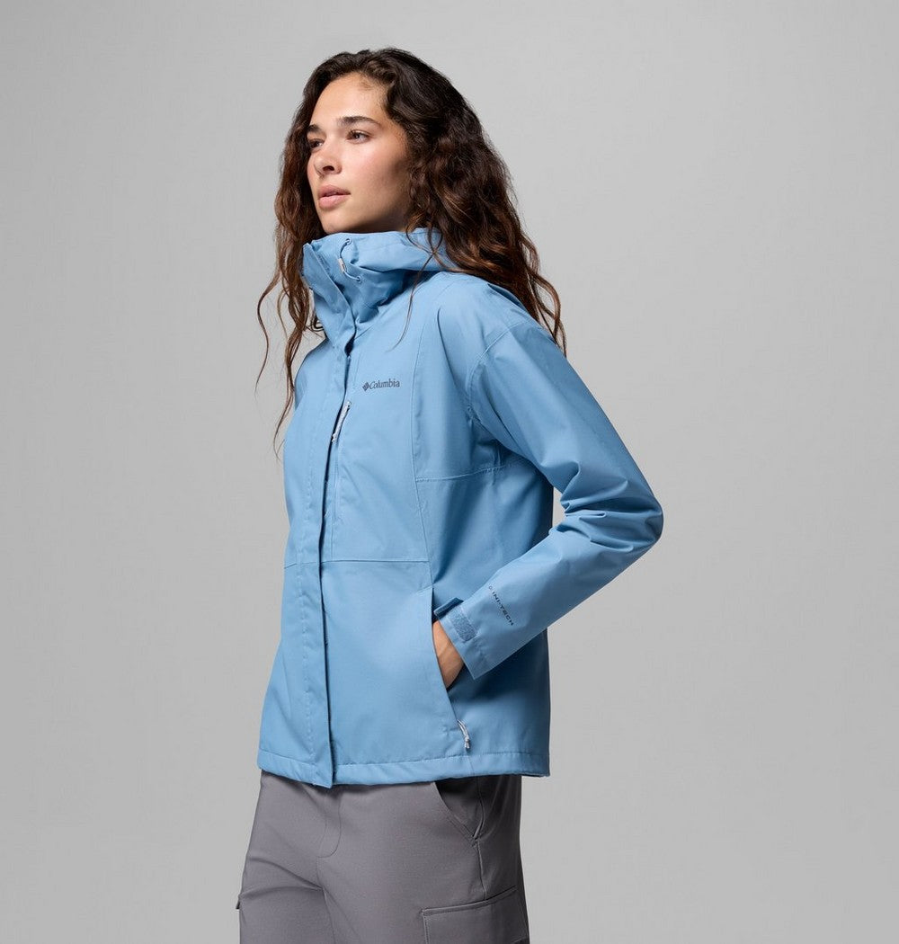 Women's Waterproof Rain Jacket - Coral