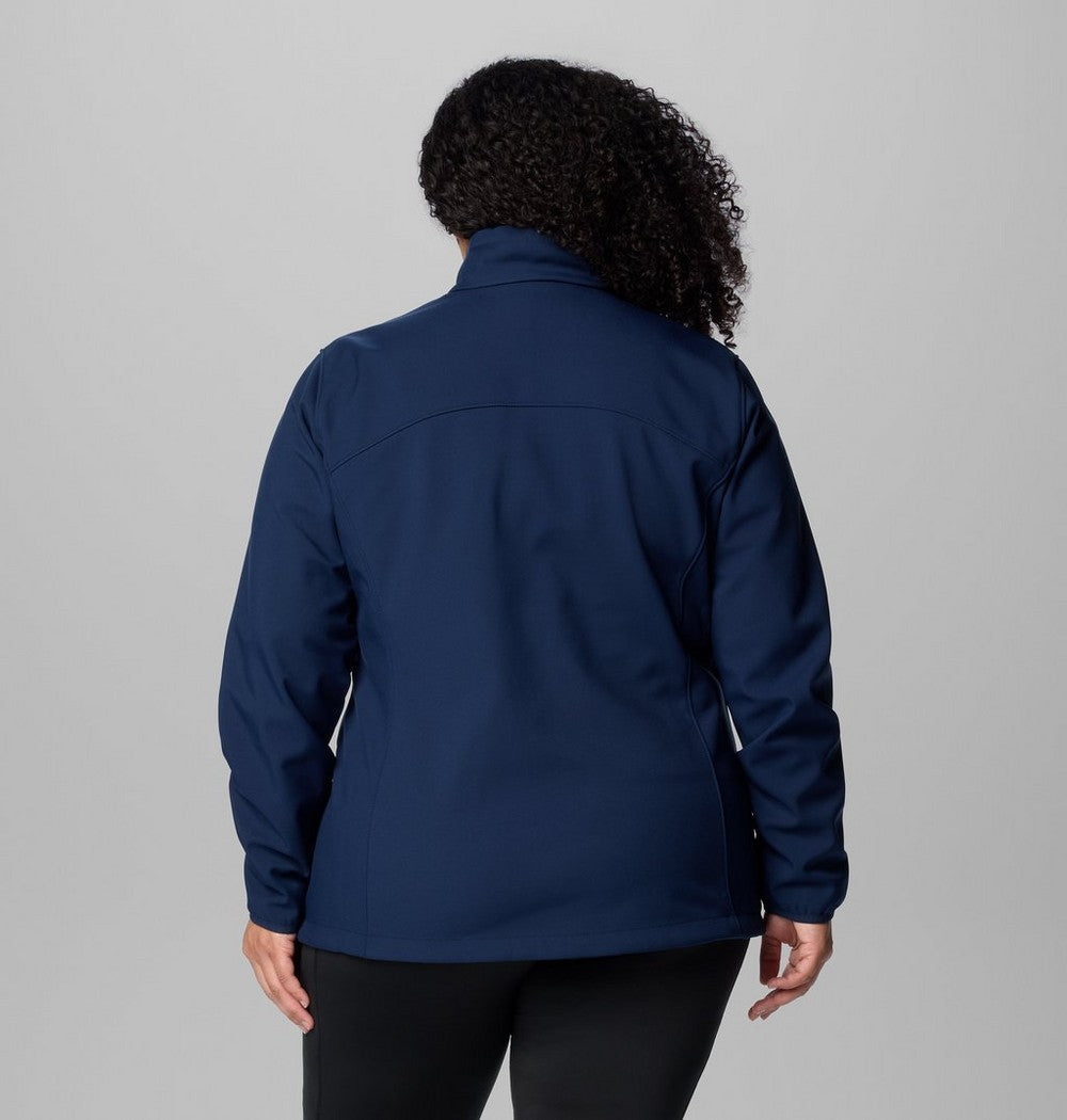 Women's Plus Size Softshell Jacket - Blue