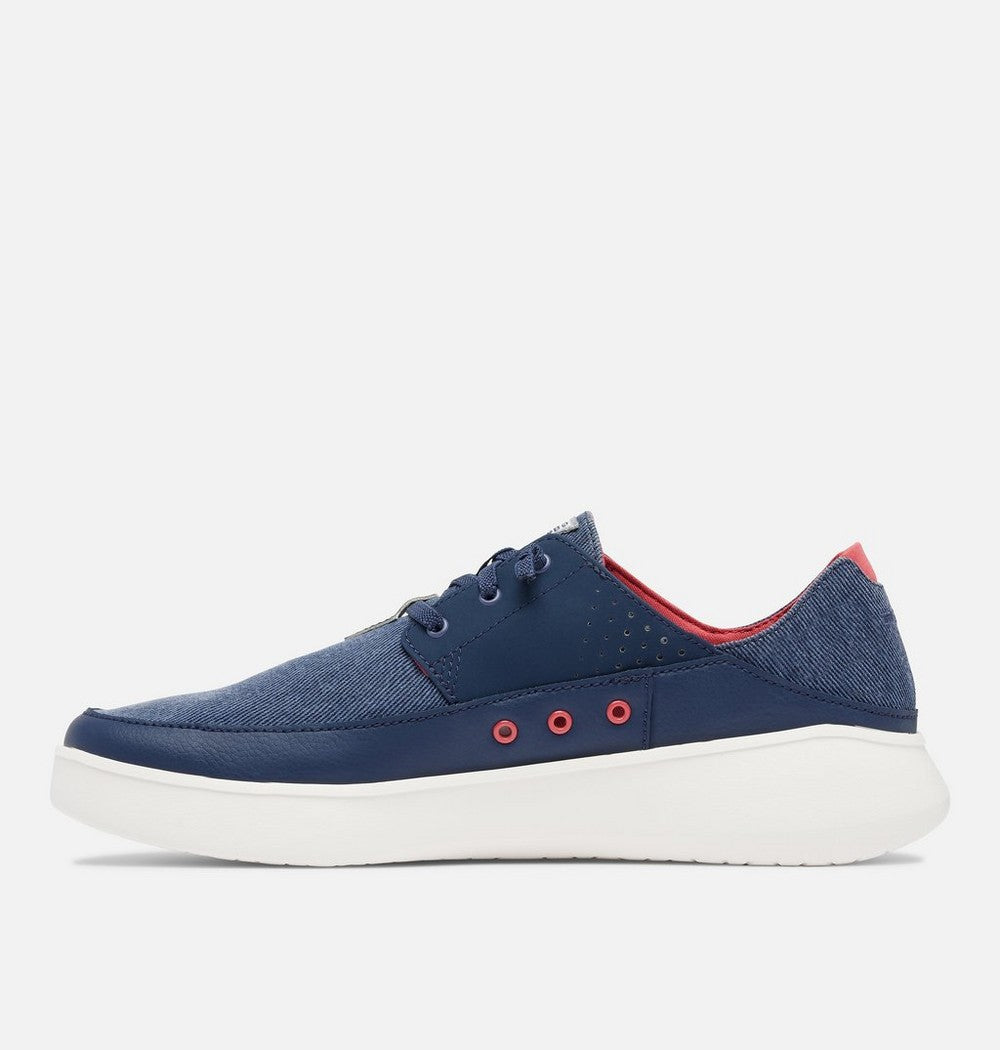 Men's Relaxed Boat Shoe - Blue and White
