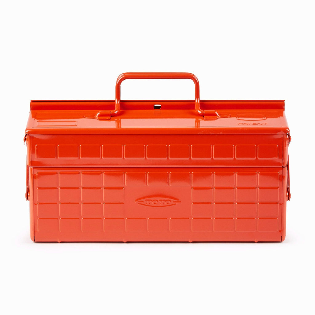 Toyo Steel Cantilever Tool Box, Burnt Orange - ST-350