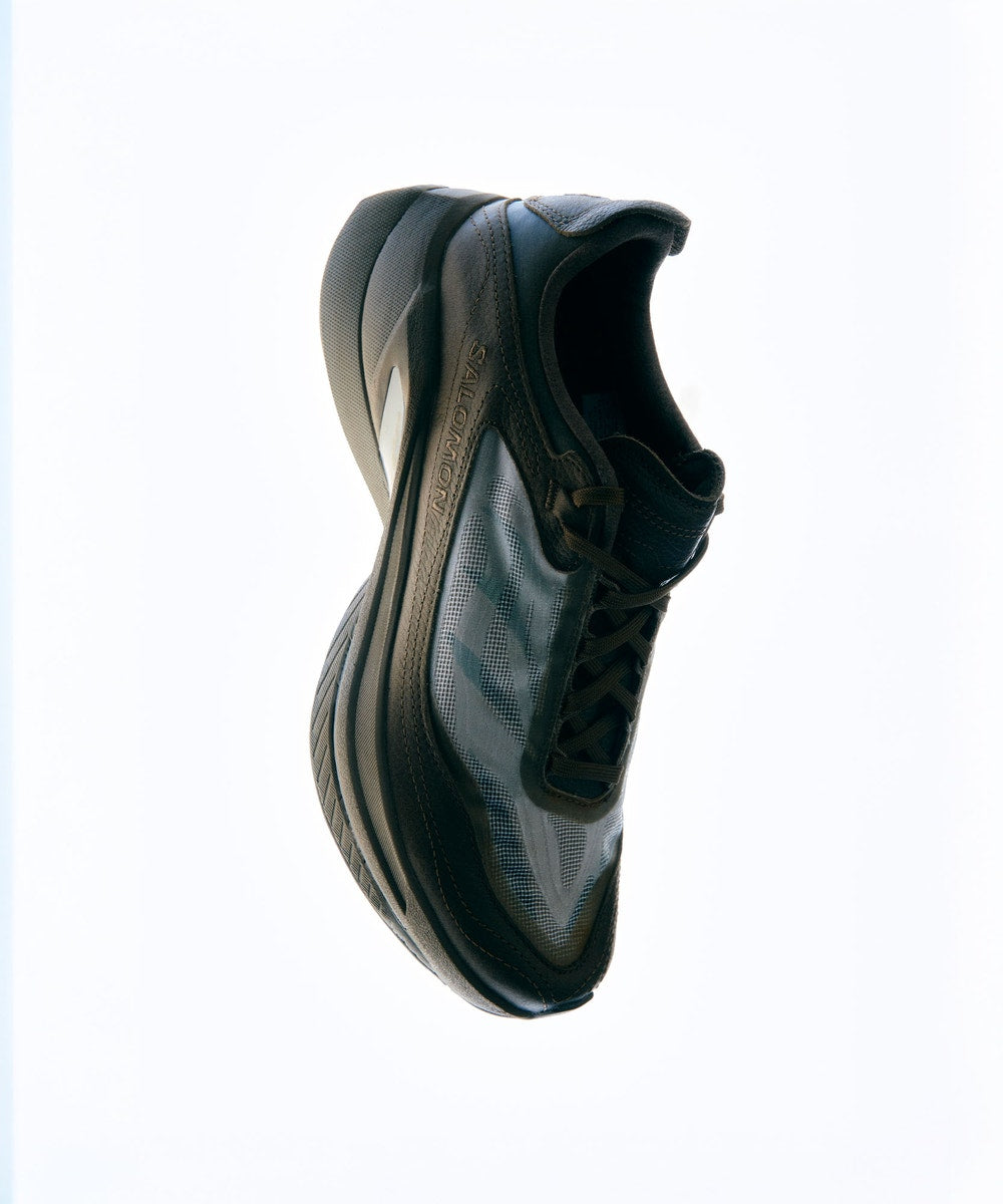 Unisex Fiberglass Plate Running Shoe - Brown
