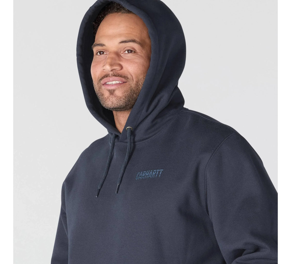 Men's Graphic Hooded Sweatshirt - Olive
