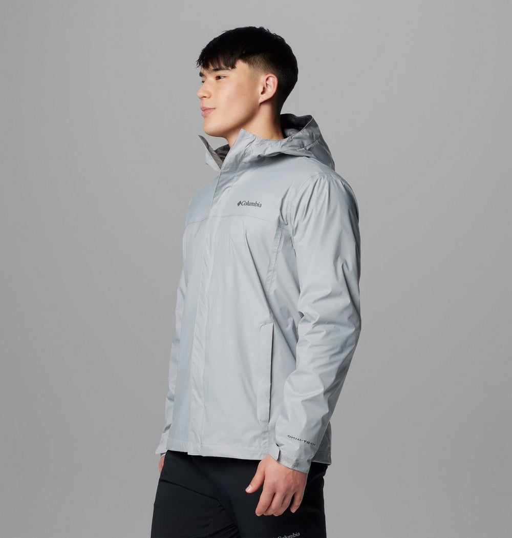 Men's Packable Rain Jacket - Blue