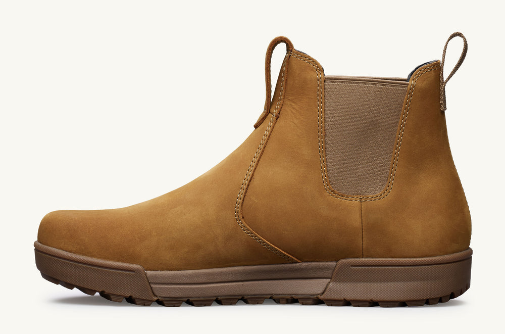 Men's Leather Chelsea Boot - Ash