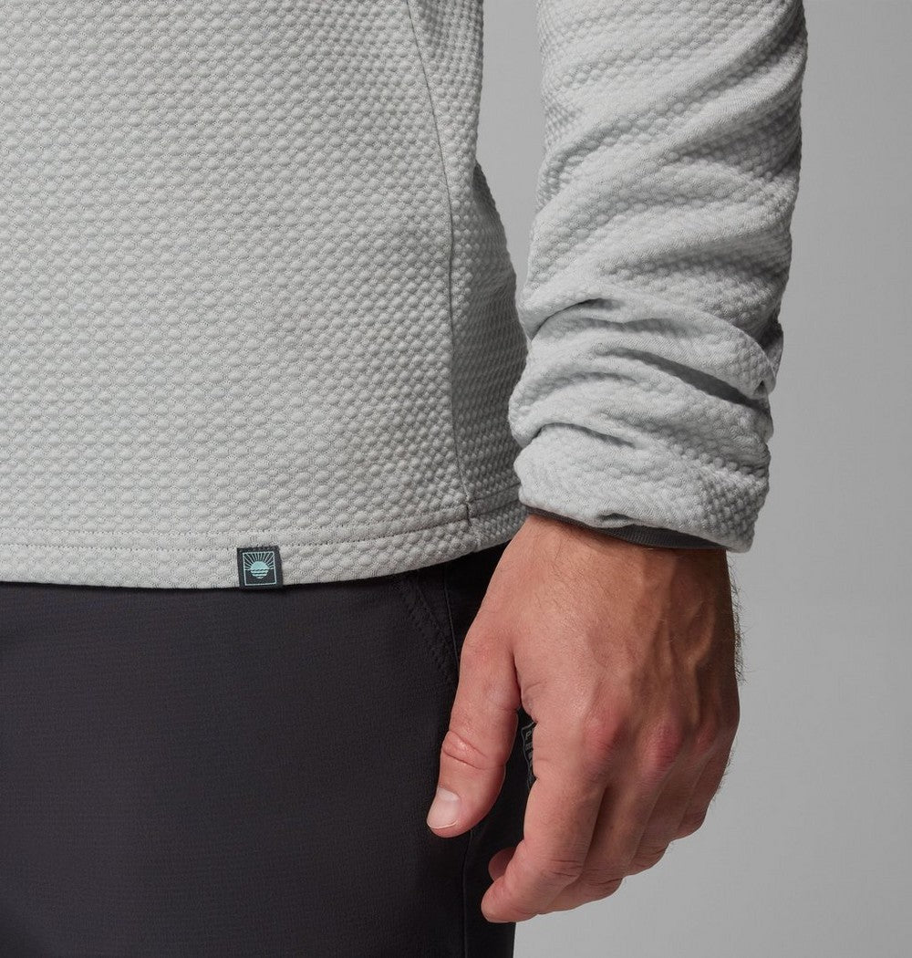Men's Recycled Blend Fishing Pullover - Grey