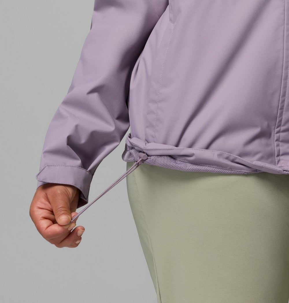 Women's Plus Size Waterproof Rain Jacket - Navy
