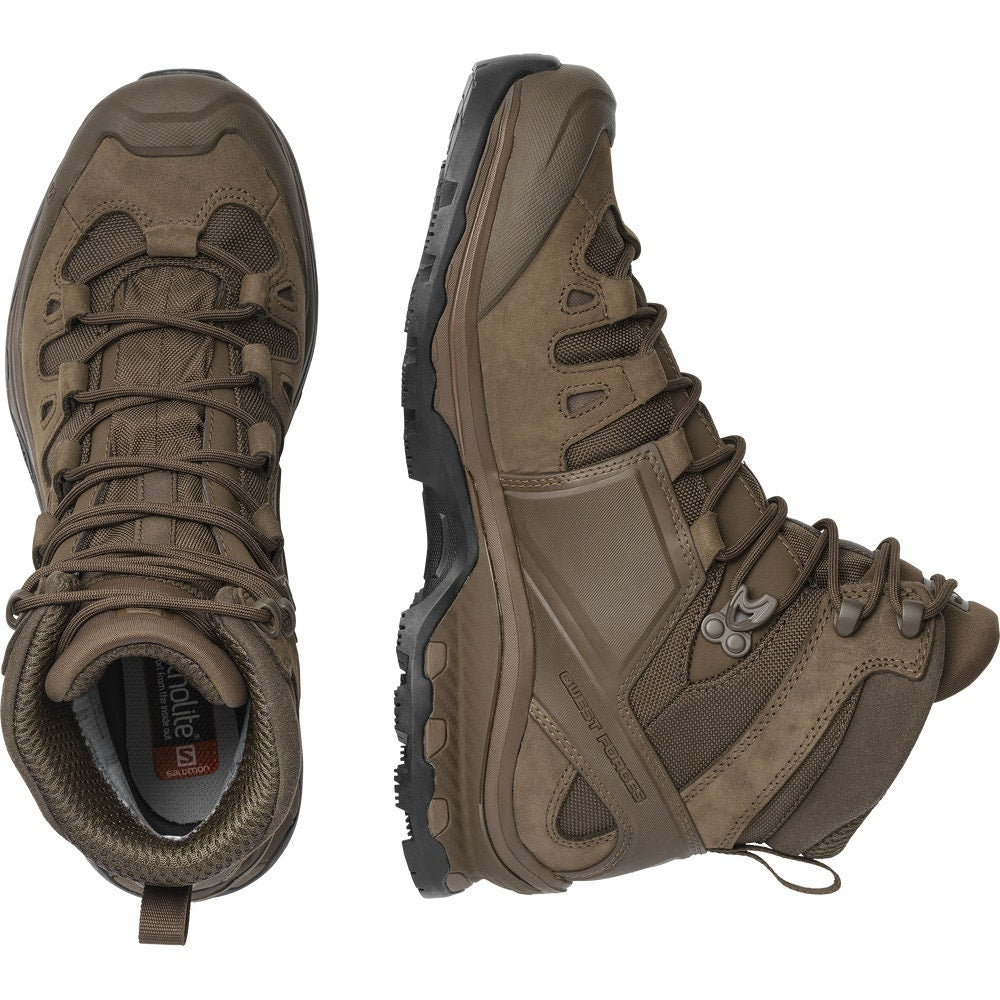 Wide Tactical Combat Boot - Brown