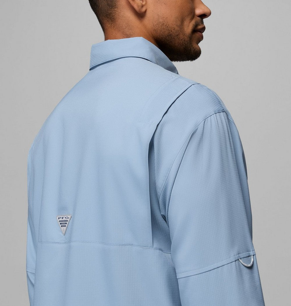 Men's Long-Sleeve Fishing Shirt - Teal