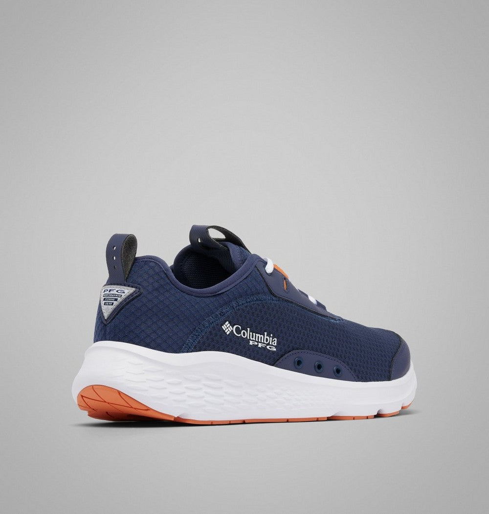 Men's Fishing Deck Shoe - Blue Red