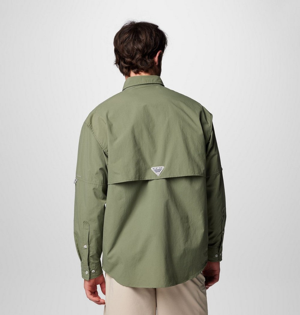 Men's Tall Long-Sleeve Vented Fishing Shirt - Gray
