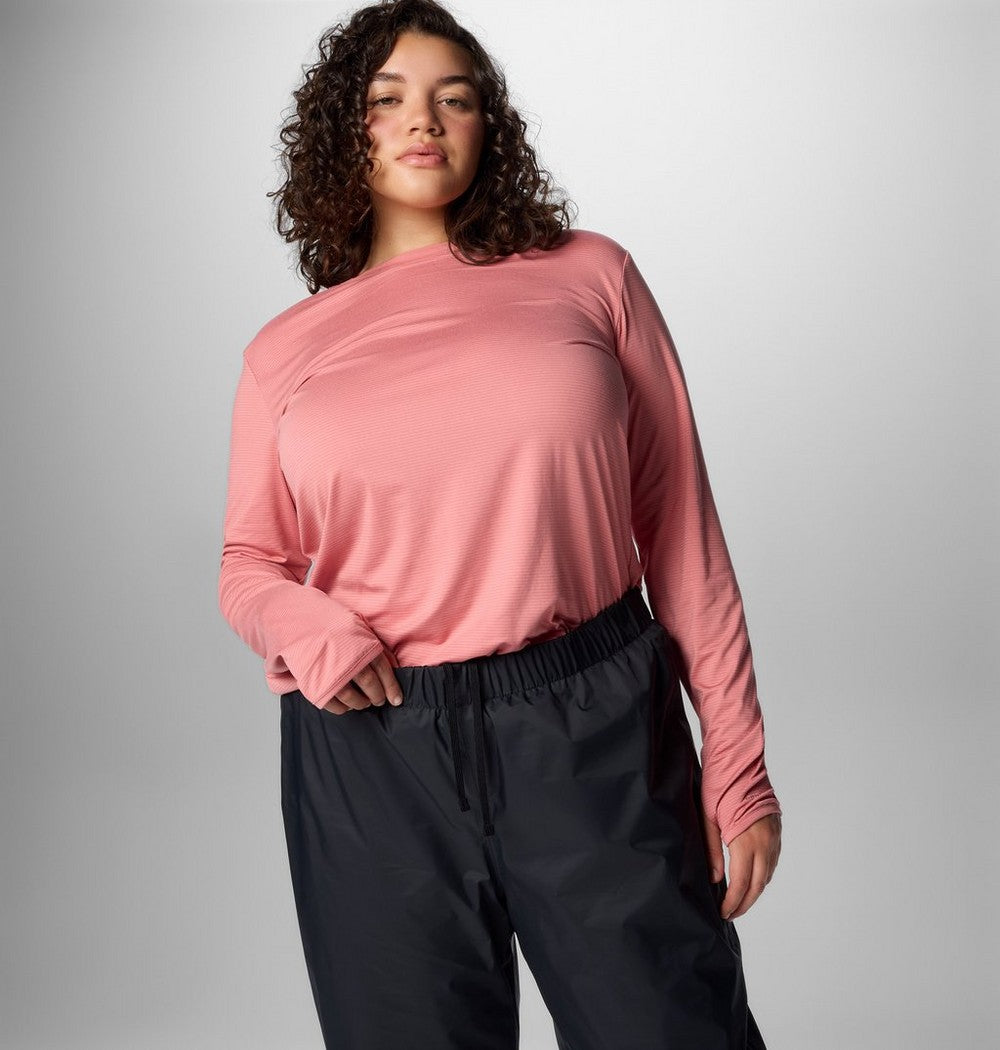 Women's Plus Waterproof Rain Pants - Black