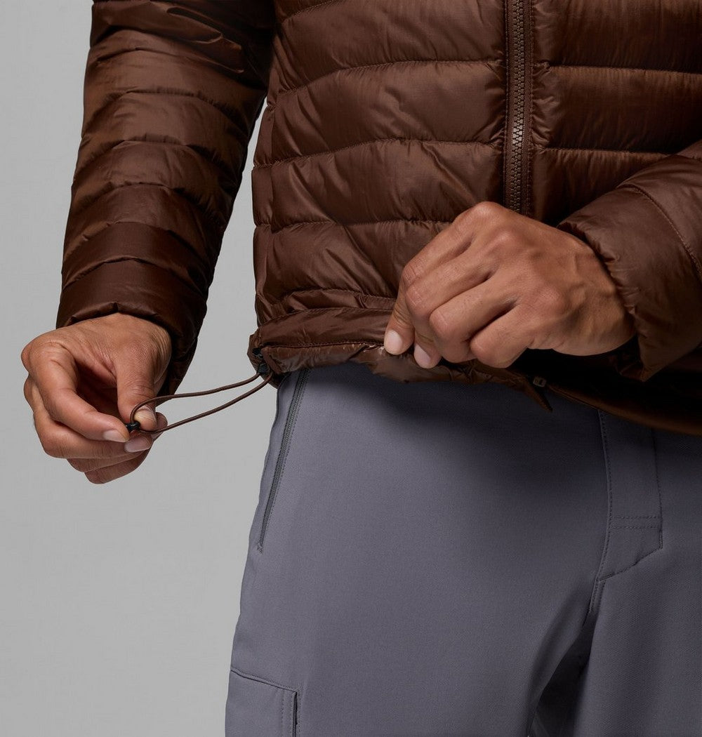 Men's Packable Down Hooded Jacket - Blue