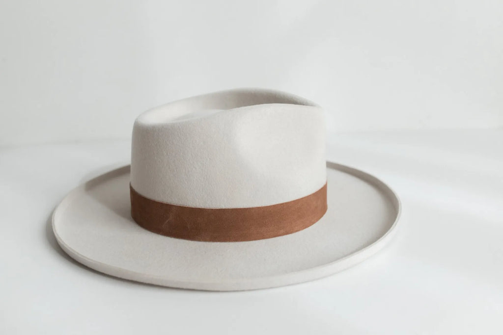 Echo Park Fedora Hat - Ivory