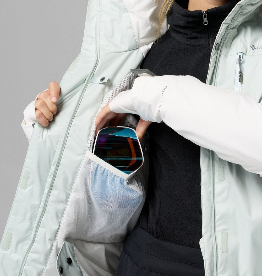 Women's Insulated Ski Jacket - Blue